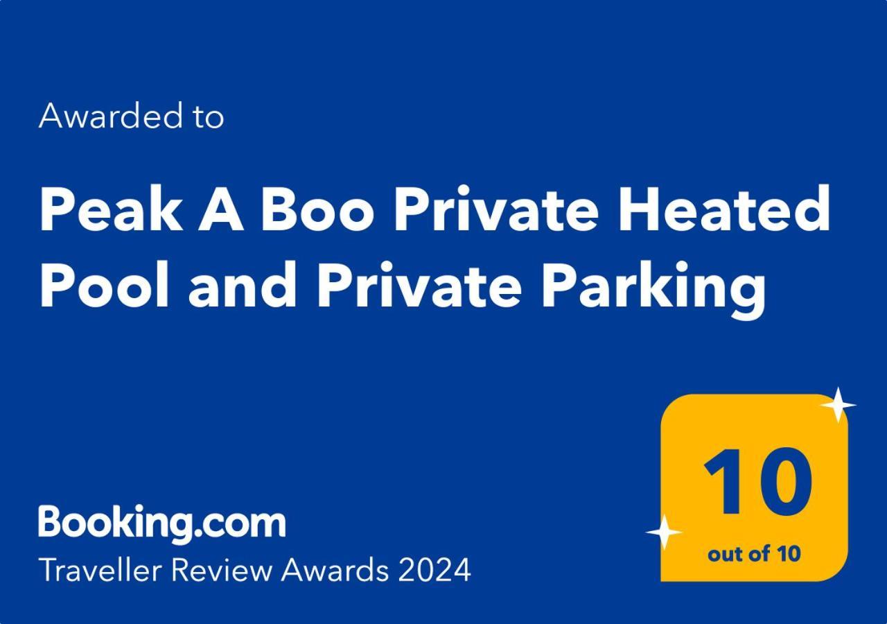 Peak A Boo Private Heated Pool And Private Parking Villa Camara de Lobos Exterior photo